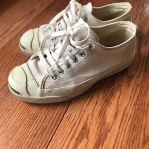 Well loved Jack Purcell Converse size 6/6.5